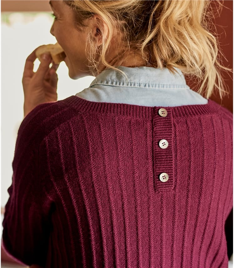 pullover pflaume damen