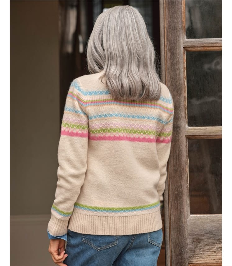 Reverse Fairisle Yoke Jumper