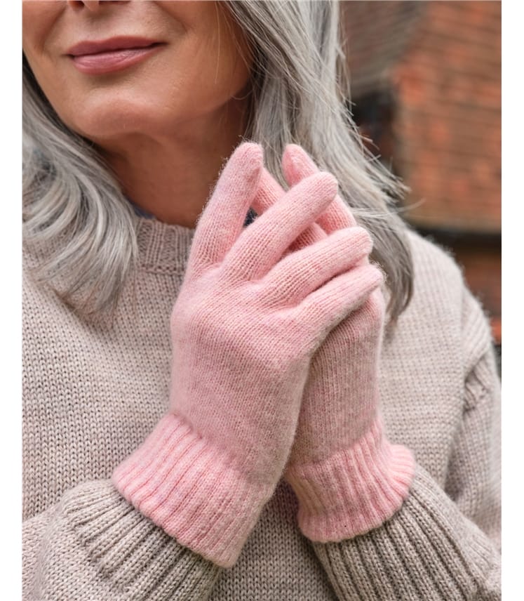 Handschuhe aus Lammwolle für Damen