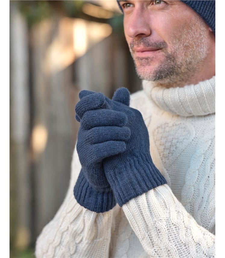 Gants - Homme - Laine d'agneau