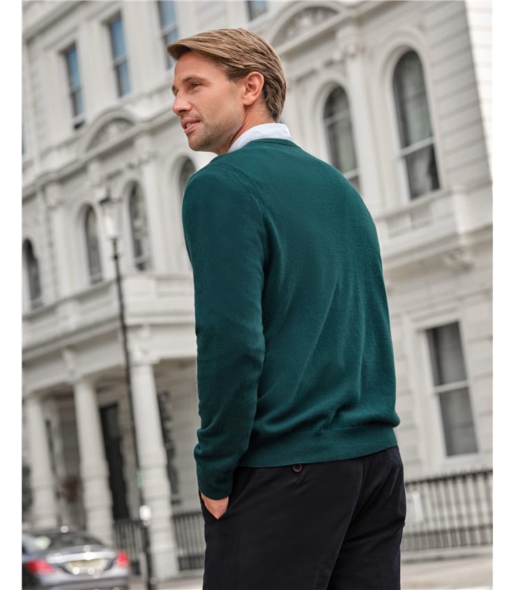 Mens Cashmere Crew Sweater