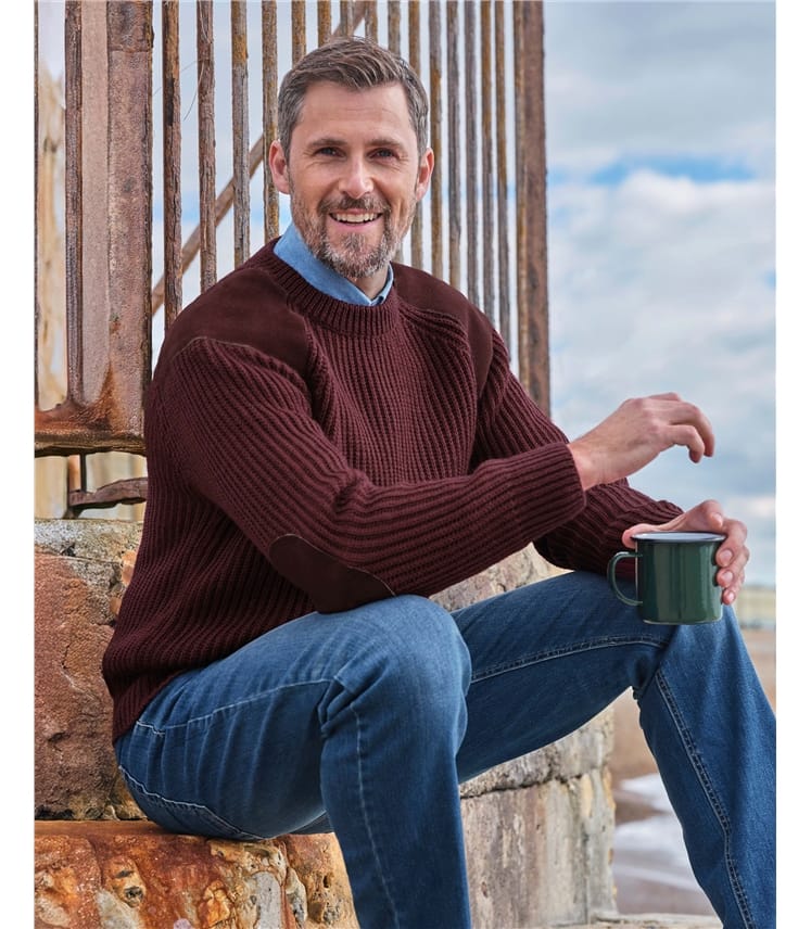Countryman-Pullover aus reiner Wolle für Herren