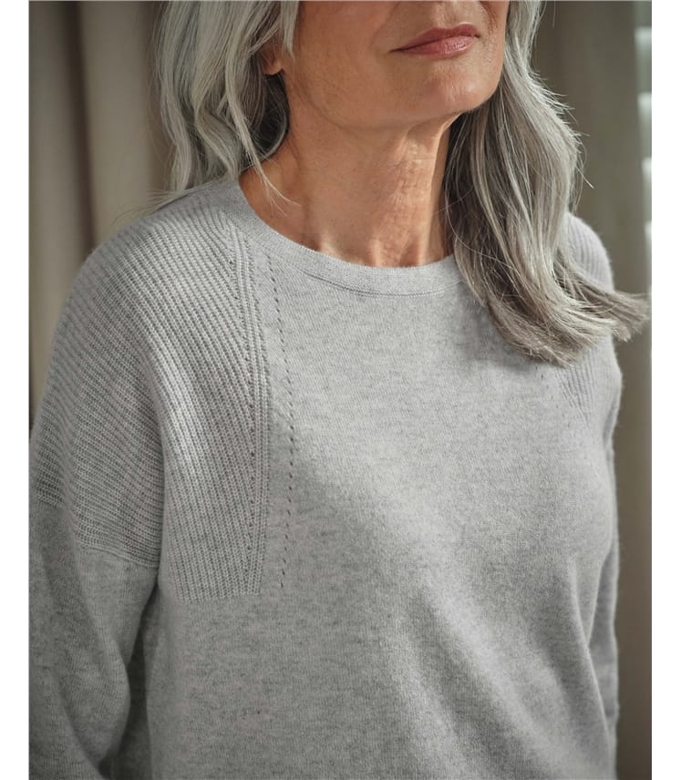 Luxuriöser Pullover aus reinem Kaschmir