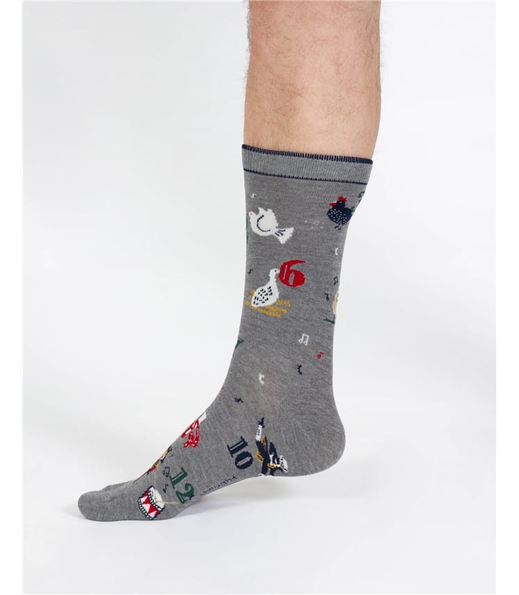 12 Days Of Christmas Bamboo Socks