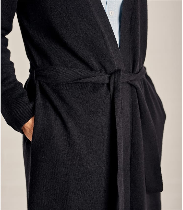 merino bathrobe
