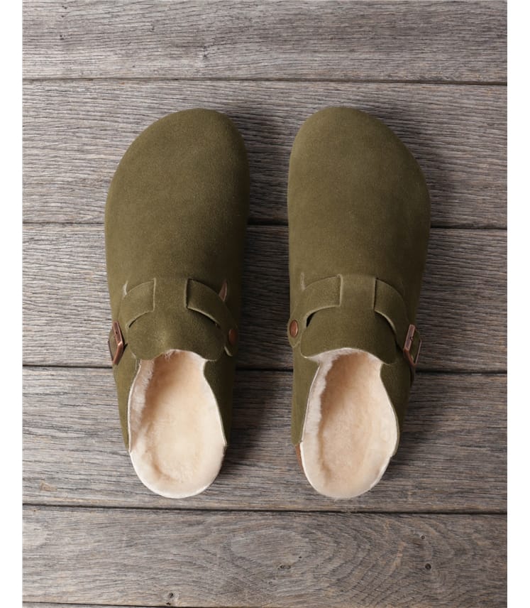 Sheepskin Footbed Slippers