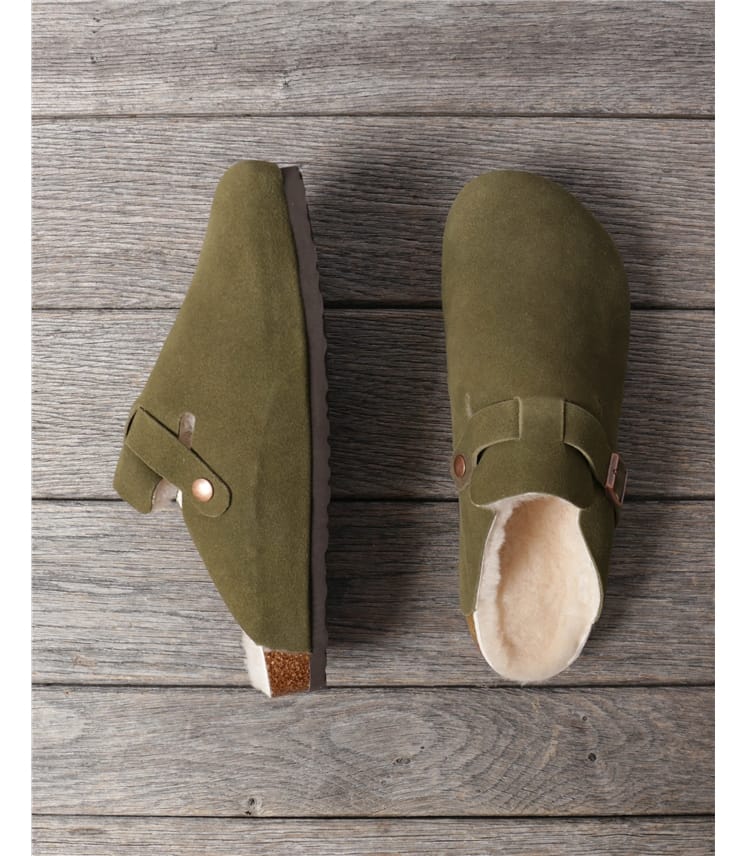 Sheepskin Footbed Slippers