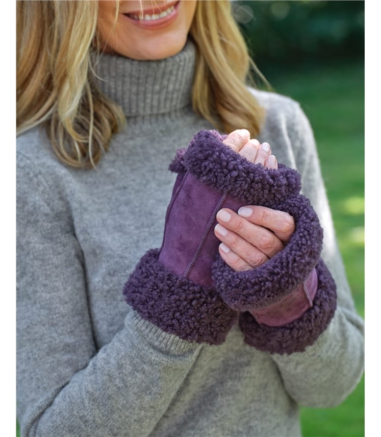 Fingerless Patch Mitten