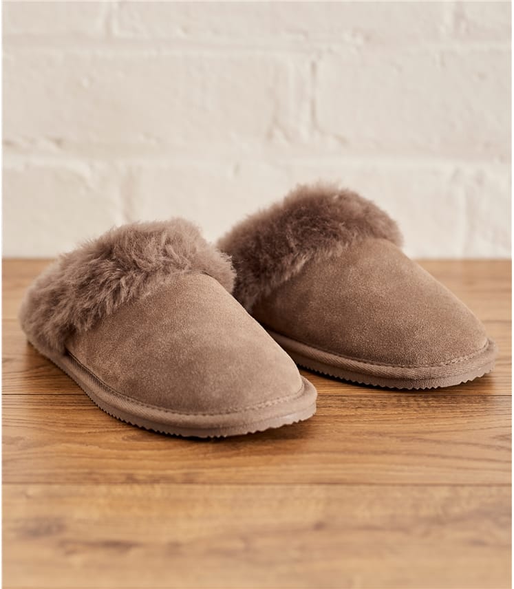 Womens Sheepskin Mule Slipper