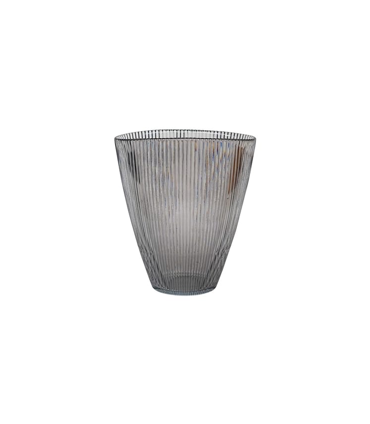 Ribbed Vase