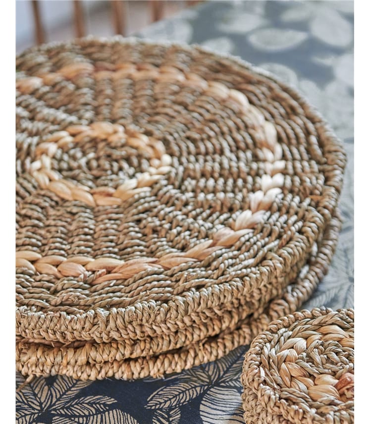Woven Placemat Set Of 4 Natural