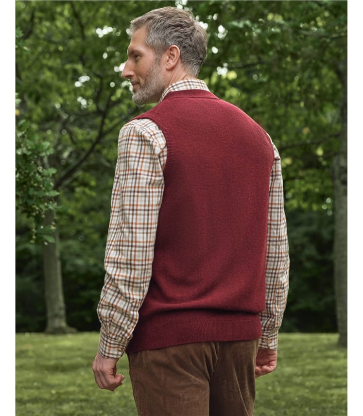 Mens Lambswool Waistcoat