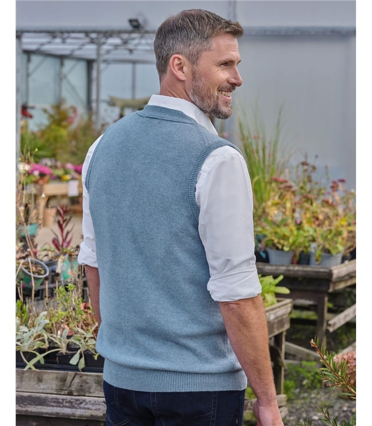 Mens Lambswool Waistcoat