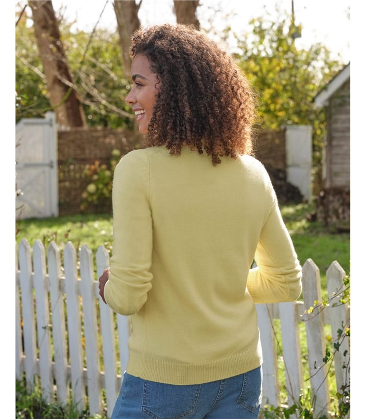 Pull à col rond – Femme – Laine d’agneau certifiée 100% RWS 