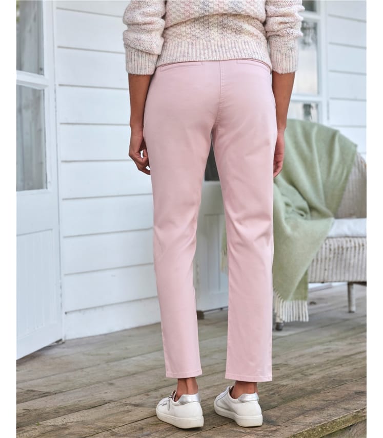 Pantalon chino - Femme - Coton mélangé