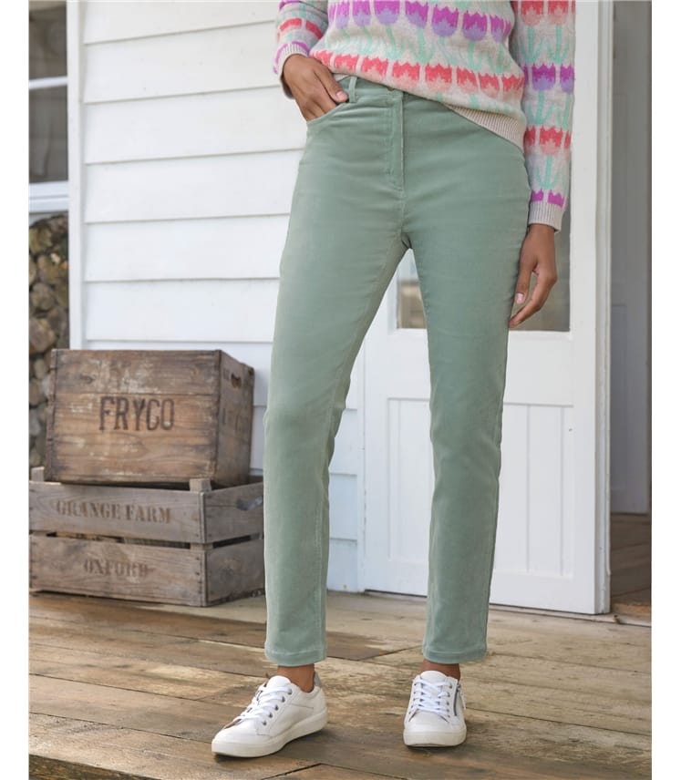 Organic Cotton Cord Jeans