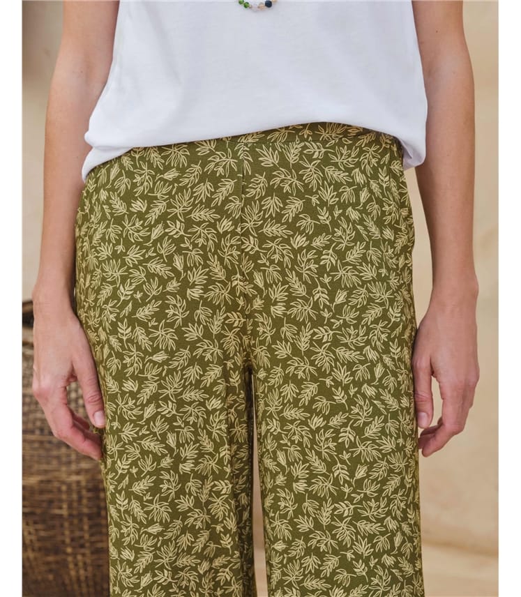 Printed Culotte