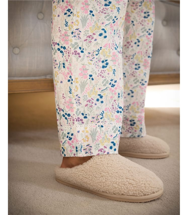 Gewebte Pyjamahose