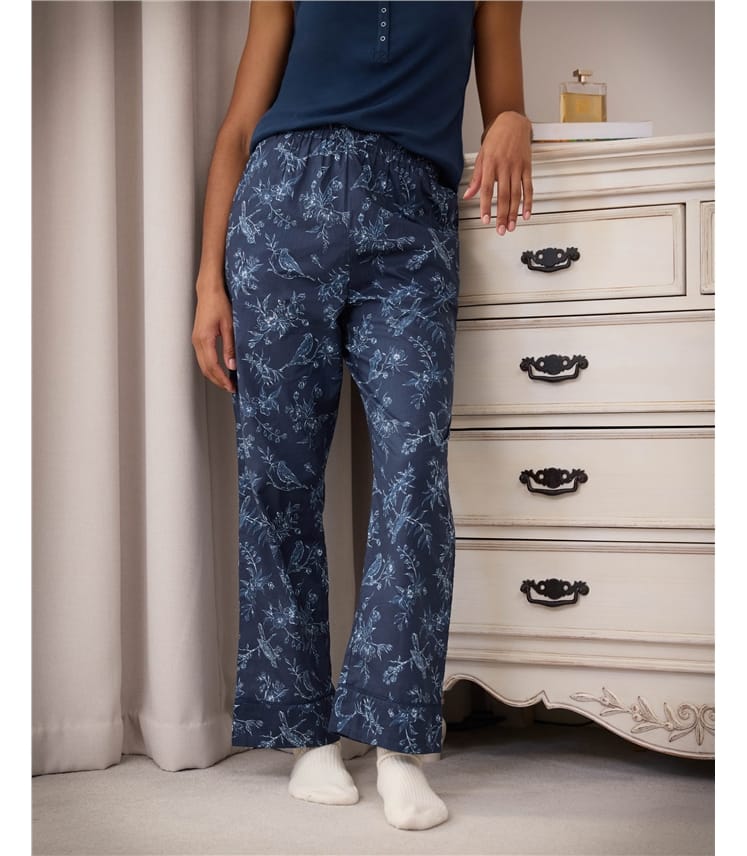 Gewebte Pyjamahose