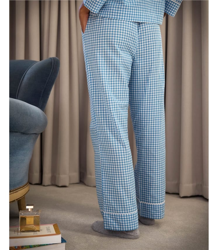 Gewebte Pyjamahose