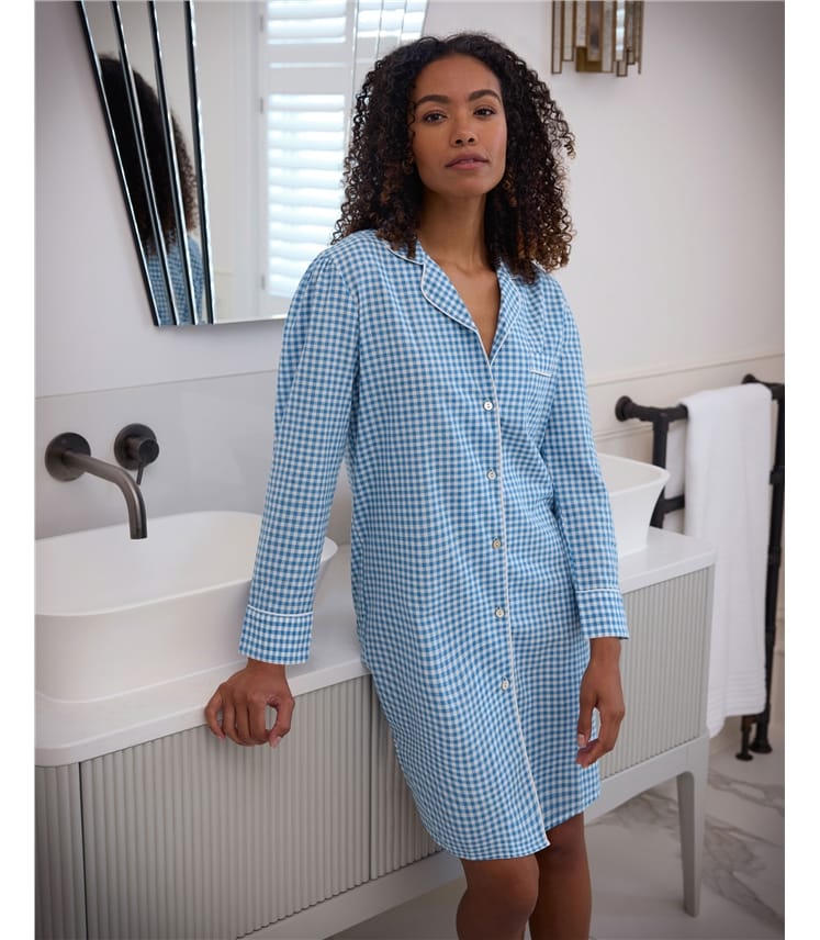 Revere Collar Nightshirt