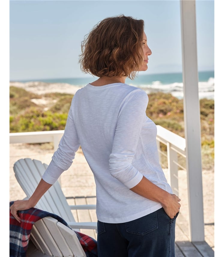 Fairtrade Long Sleeve Organic Cotton Top