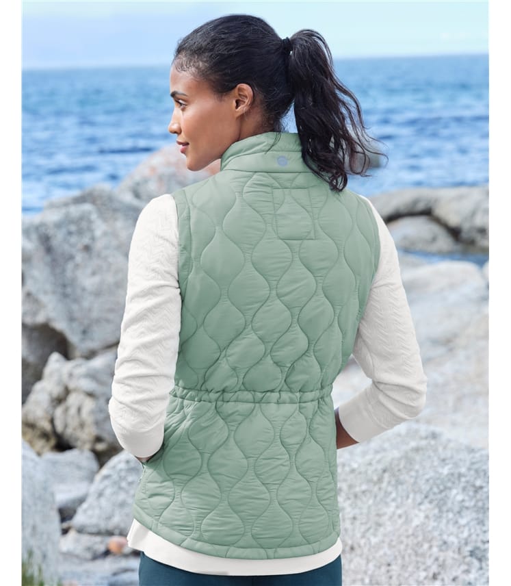 Avebury Onion Quilted Puffer Gilet