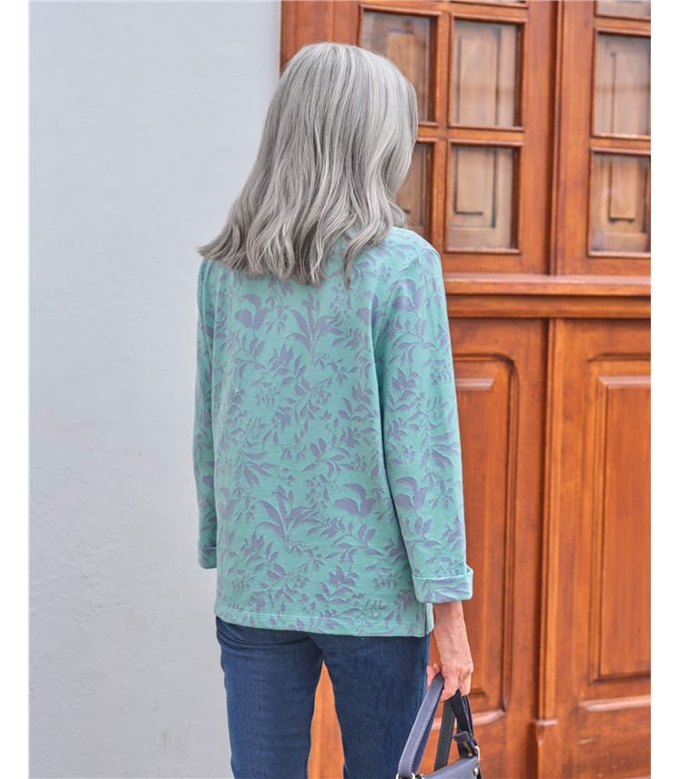 Jacquard Mid Weight Top 