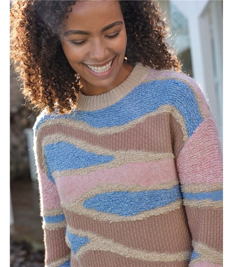 Boucle Abstract Jumper