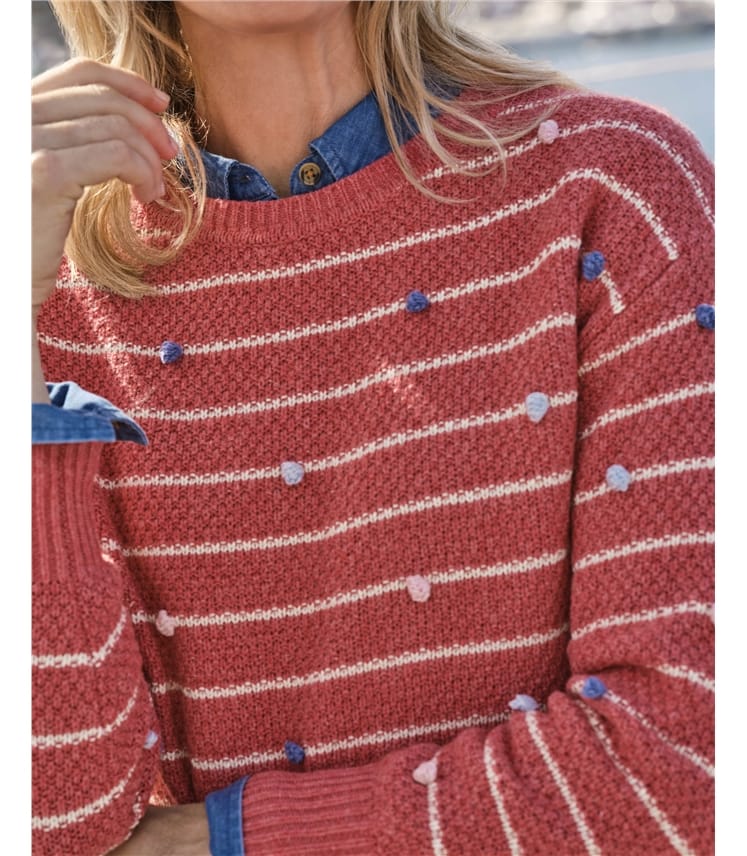 Spot & Stripe Jumper