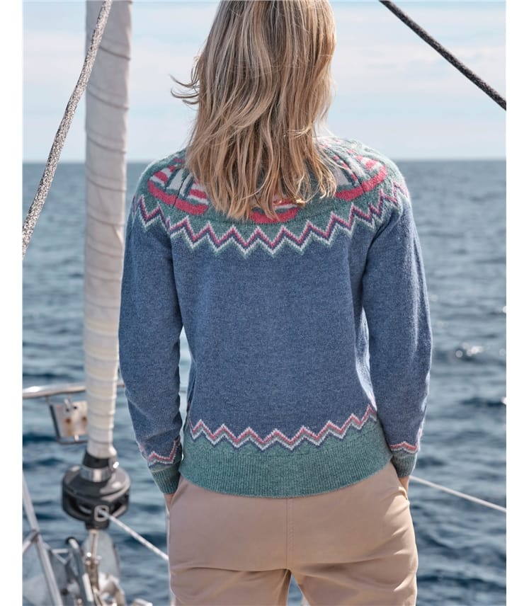 Nautical Boat Cardigan