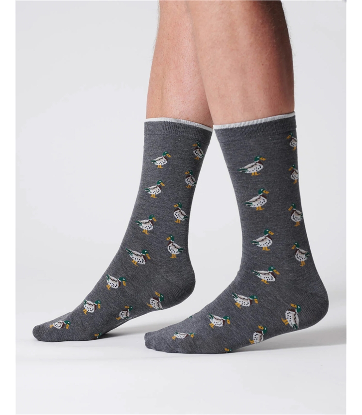 Mens Duck Organic Cotton Socks