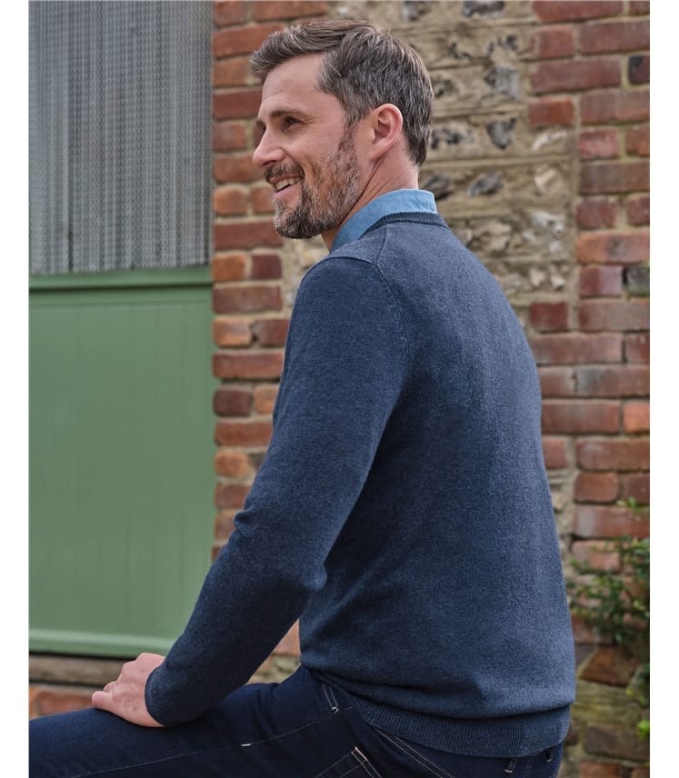 Cashmere Merino Crew Neck Jumper