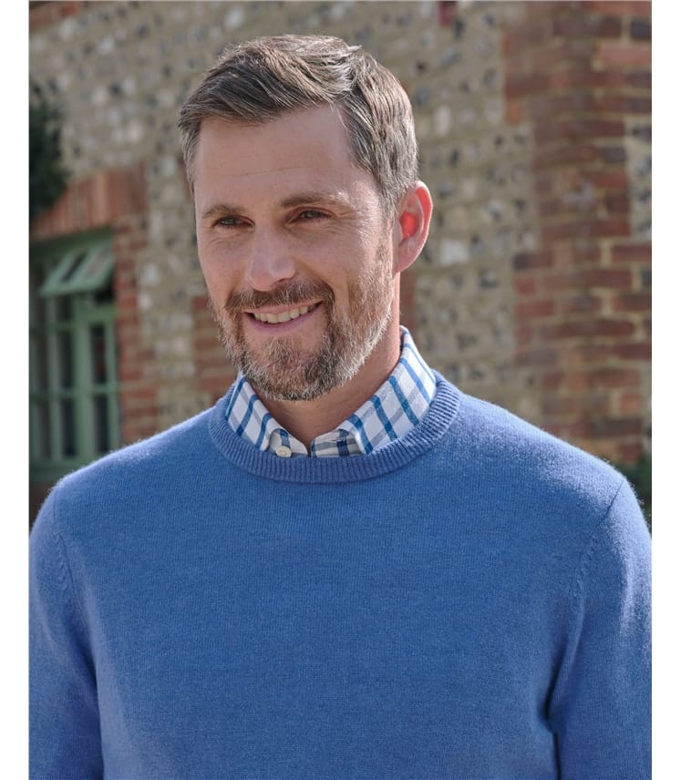 Cashmere Merino Crew Neck Jumper