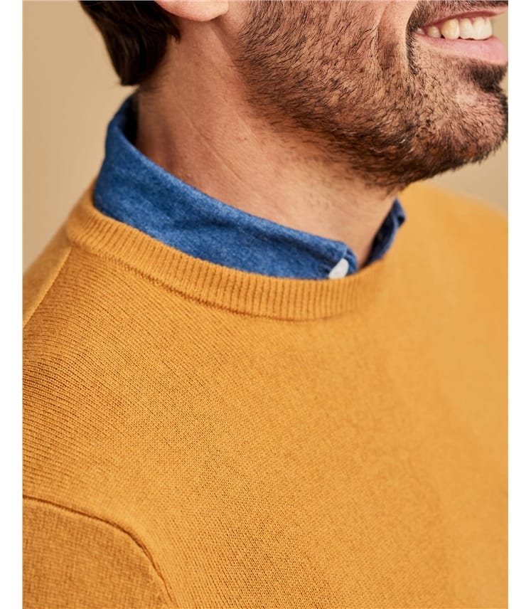 Cashmere Merino Crew Neck Jumper