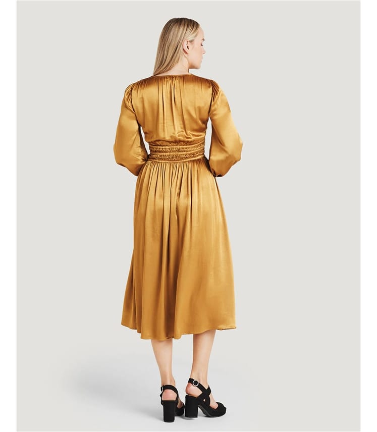 Juanita Lenzing Ecovero Robe en satin