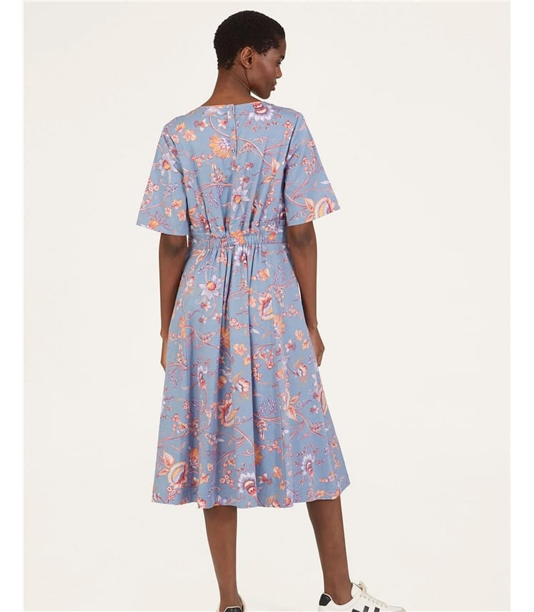 Meadow - Robe à taille nouée en tencel