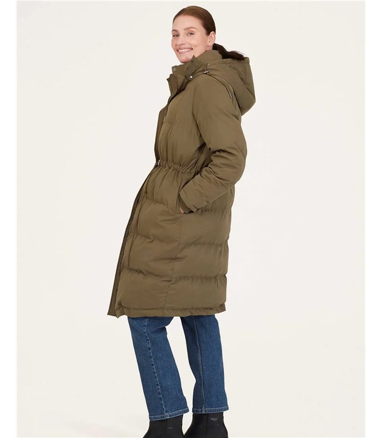 Manteau pour temps froid Elaina en polyester recyclé