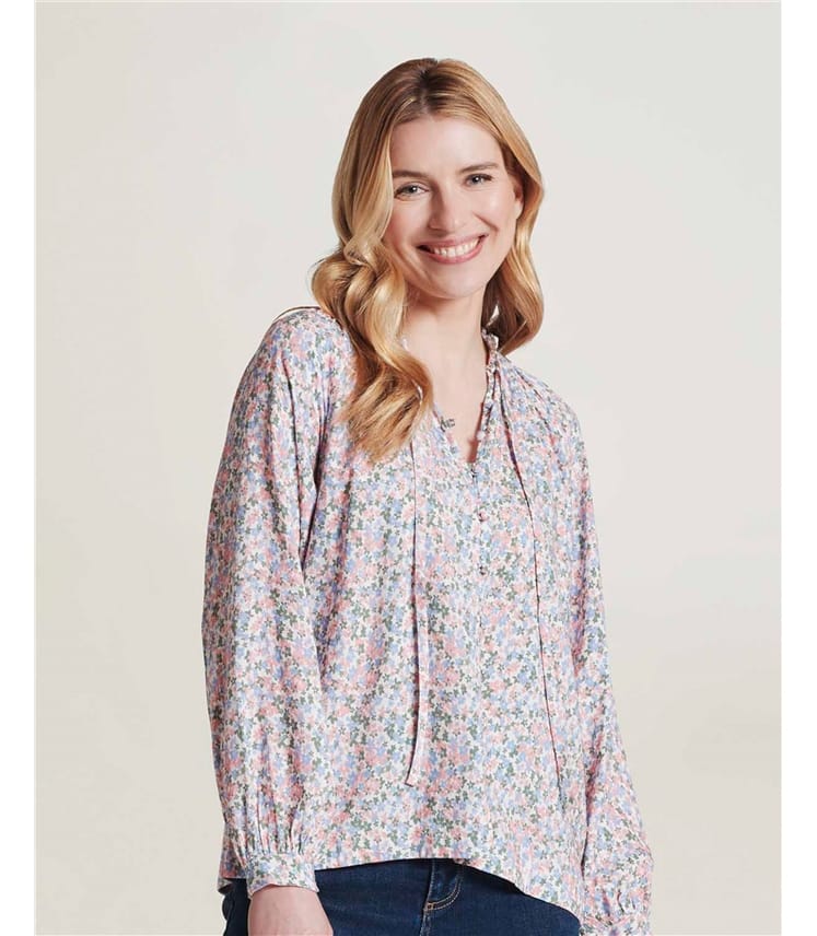 Hazel Lenzing Ecovero Dobby Blouse