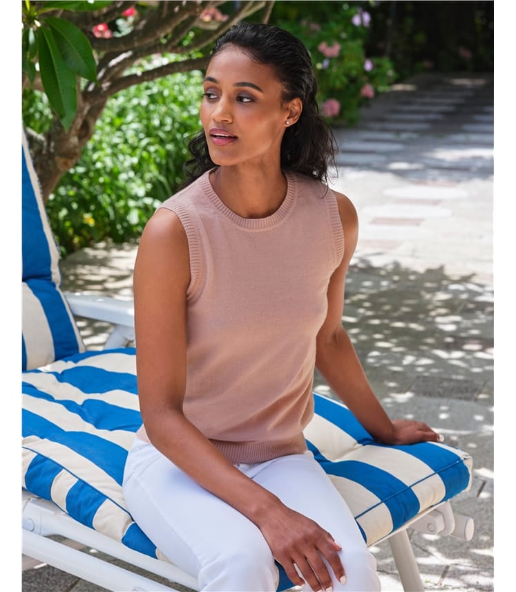 Cashmere Knitted Tank