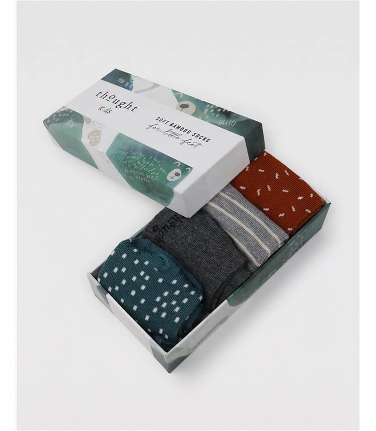 Baby Orpha Animal Sock Box