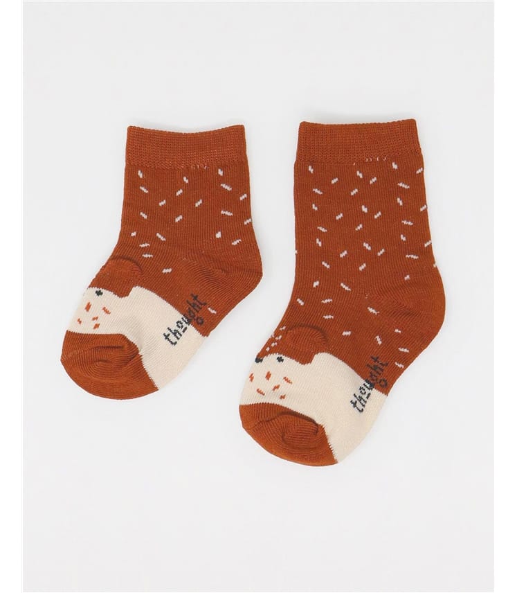Baby Orpha Animal Sock Box
