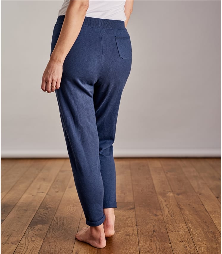 wool cashmere joggers