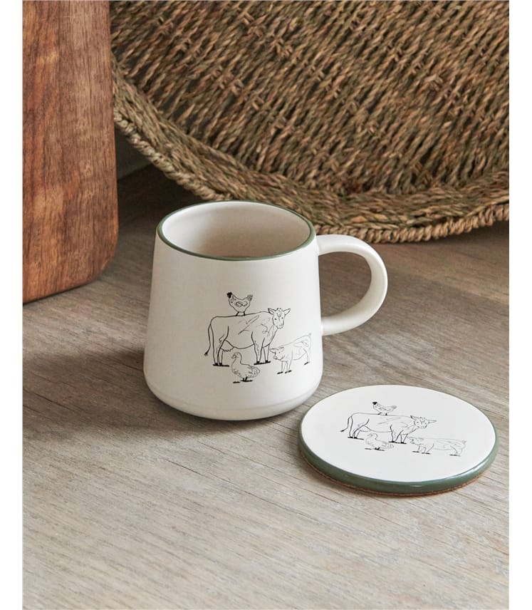 Woodbury Lane Mug And Coaster Set
