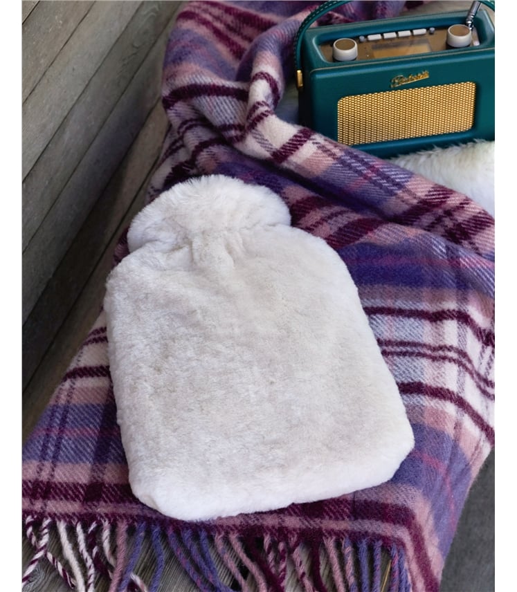 Cosy Sheepskin Hot Water Bottle