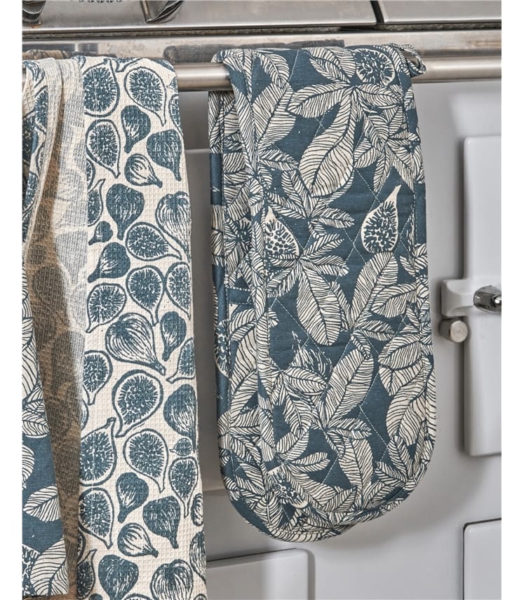 Cotton Print Double Oven Glove