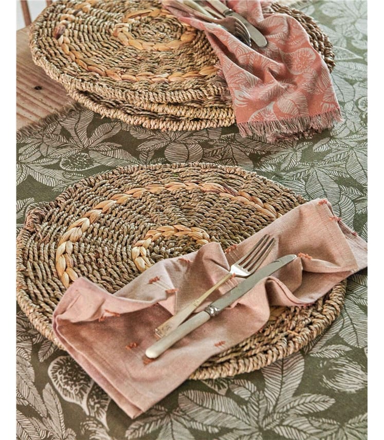 Woven Placemat Set Of 4 Natural