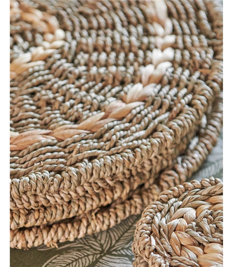 Woven Placemat Set Of 4 Natural