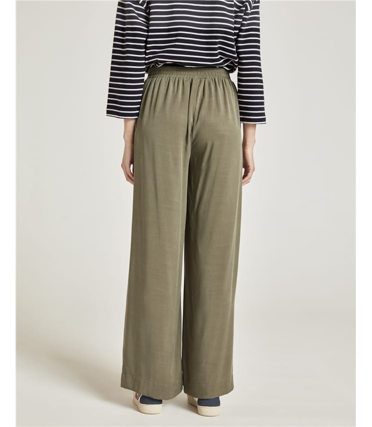 Faya Tencel Wide Leg Trouser