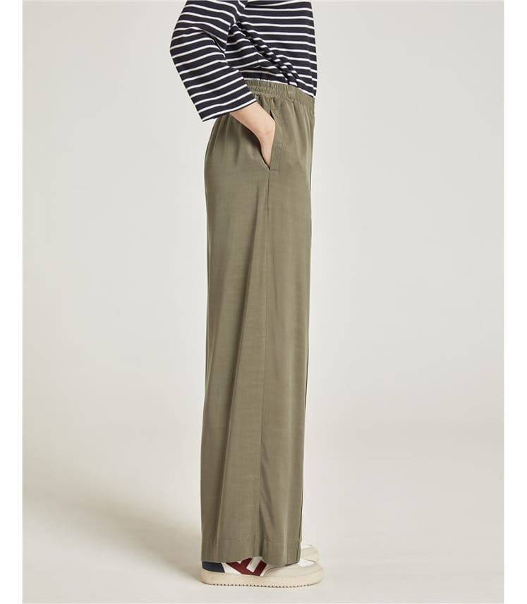 Faya Tencel Wide Leg Trouser